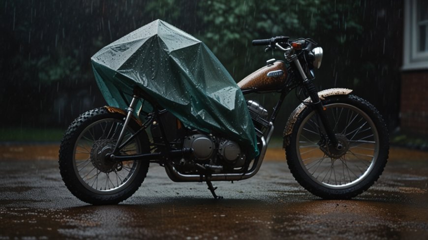 Bike Rain Cover नहीं लगाई? बारिश में इंजन और सीट का नुकसान तय है!