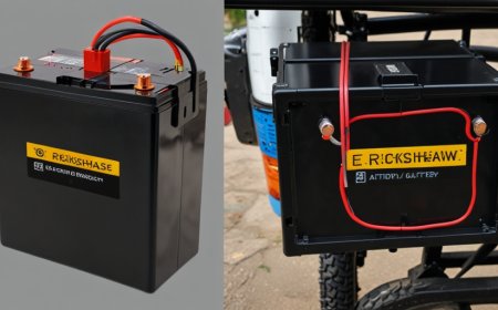 Lead Acid vs Lithium Battery E-Rickshaw – कौन सी बैटरी है सच्ची सेवर?