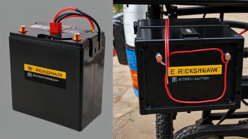 Lead Acid vs Lithium Battery E-Rickshaw – कौन सी बैटरी है सच्ची सेवर?